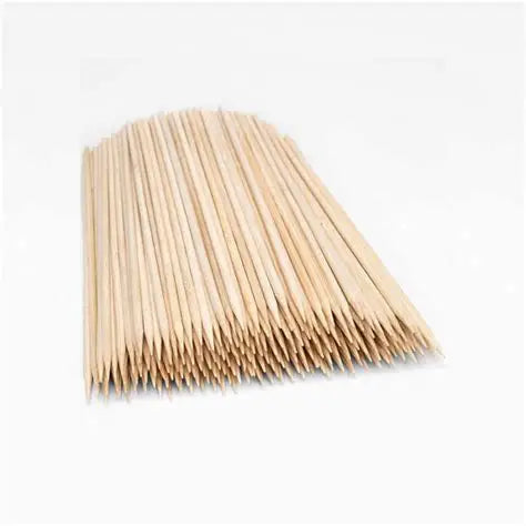 7Inch Bamboo Skewers, 100pcs x 100bags