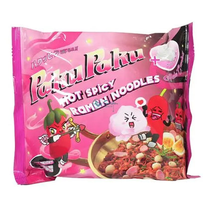Paku Paku hot spicy ramen noodle box, clearance
