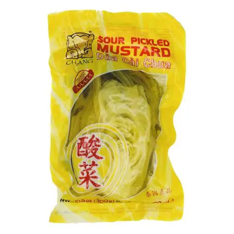 Sour Pickled mustard, thailand products, 24bags x 300g, clearance