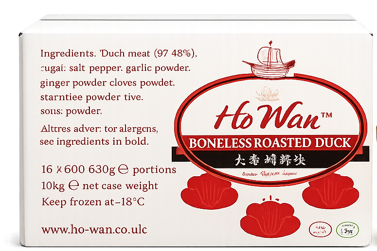 Boneless Roasted Duck, 16pcs
