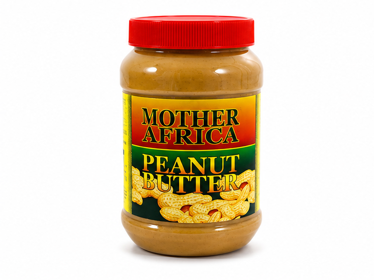 Peanut Butter Smooth, Mother Africa, 6 x 1kg