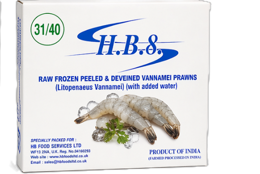 HBF PND Prawns 31/40 6x1.4kg