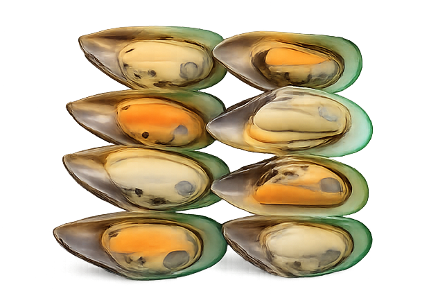 Half Shell Mussels 12x800g