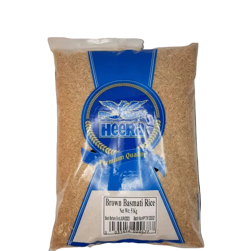 Brown Basmati Rice 5kg, Heera