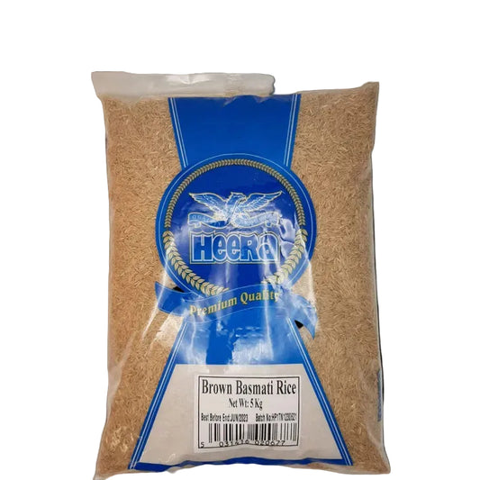 Brown Basmati Rice 5kg, Heera