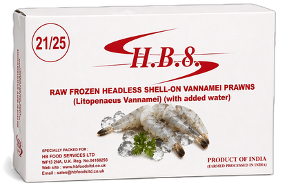 HBF HLSO Prawns 21/25 , 800g net