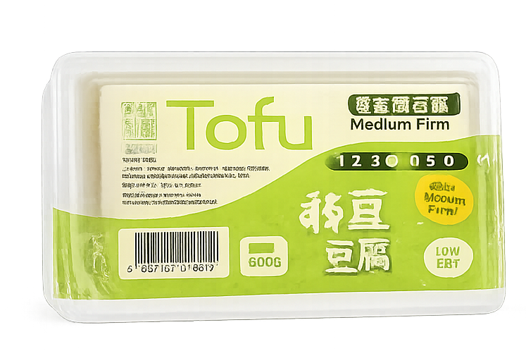 Medium Firm Tofu, 600g