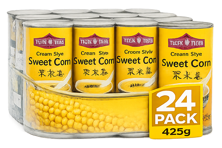Cream Style Sweet Corn 24x400g