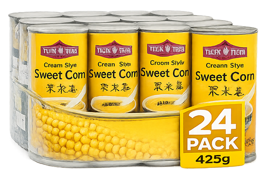 Cream Style Sweet Corn 24x400g
