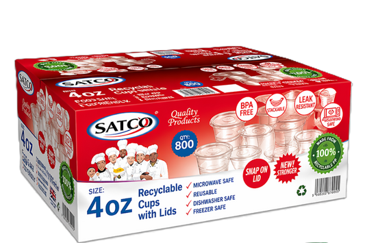 Satco 4oz Containers 800