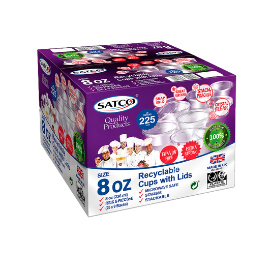 Satco 8oz Containers 225